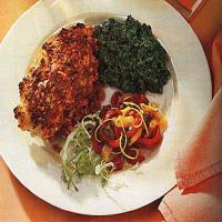 Chicken Breasts with Sun-Dried Tomato and Garlic Crust image