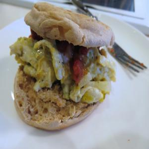 Weight Watchers Mexican Scrambled Egg Sandwiches_image