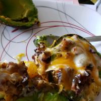 Keto Diet Avocado Egg Bake_image