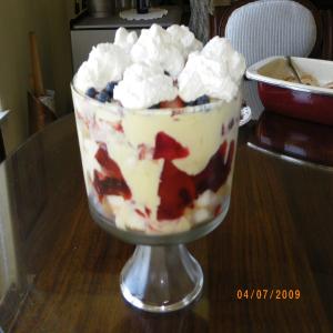 Red, White and Blue Trifle image