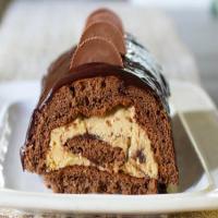 Chocolate Peanut Butter Cake Roll_image