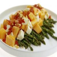 Grilled Asparagus and Melon Salad image