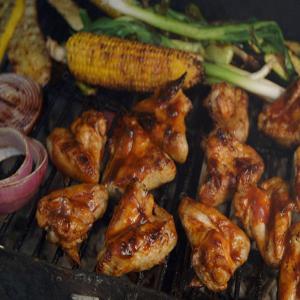 Chili-Rubbed BBQ Wings image