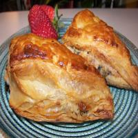 Creamy Chicken and Garlic Picnic Pasties-Parcels With Boursin_image