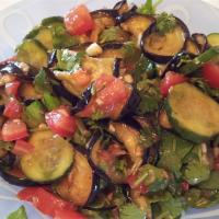 Eggplant Tomato Salad_image