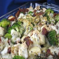 Low-Carb Chicken and Bacon Casserole image