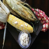 Smoked Corn on the Cob with Bourbon Butter_image