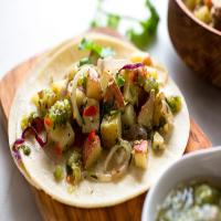 Potato 'Salad' and Tomatillo Tacos_image