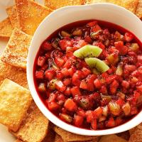Fruit Salsa with Cinnamon Tortilla Chips image