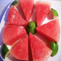 Watermelon Wedges With Lime and Honey_image