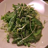 Pea Salad with Basil and Pea Shoots_image