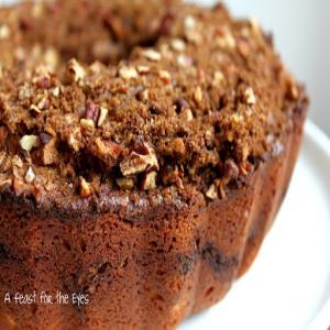 Sour Cream Coffee Cake with Cinnamon-Pecan Topping Recipe - (4.2/5) image