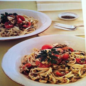 Linguine With Two-Olive Tapenade_image