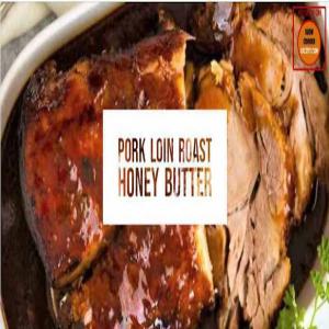 Slow Cooker Pork Loin Roast Honey Butter Sauce_image