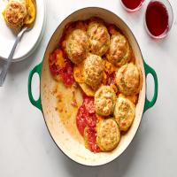 Tomato-and-Cheese Cobbler image