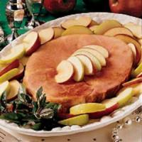 Baked Ham and Apples_image