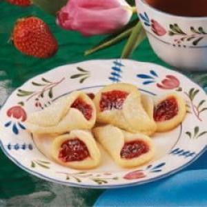 Strawberry Wedding Bell Cookies image
