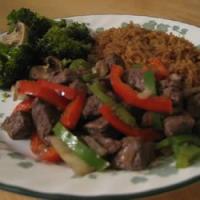 Venison Tips and Rice_image