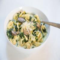 Slow Cooker Spinach-Mushroom Tortellini_image