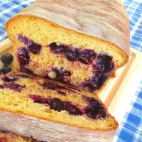 Blueberry Anadama Bread image