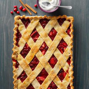 Cranberry Apple Sheet Pie image