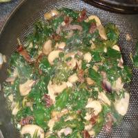 Sauteed Spinach With Feta image