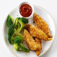 Chicken Fingers With Curried Ketchup_image