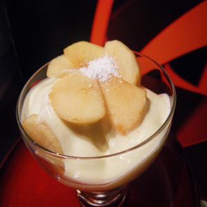 Apple-Rum Ricotta Cream Dessert image