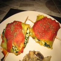 Spinach Lasagna Roll-Ups (Meatless)_image