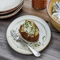 Baked Potatoes on the Grill image