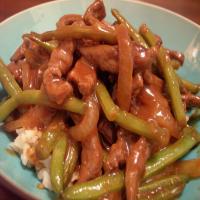 Hoisin Slivered Beef With Green Beans image