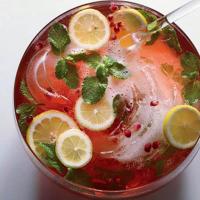 Pomegranate Champagne Punch_image