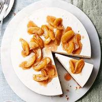 Spiced apple cheesecake image