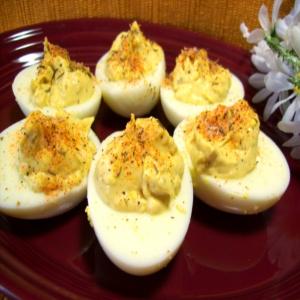 Cajun Deviled Eggs image
