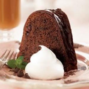 Glazed Chocolate Pound Cake_image