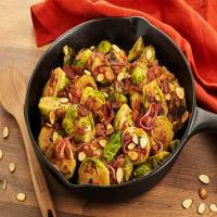 Glazed Brussels Sprouts with Bacon_image
