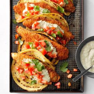 Air-Fryer Fish Tacos image