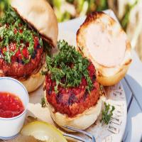 Turkey-Meatloaf Burgers image