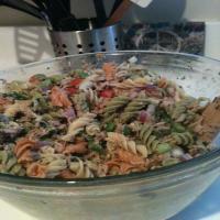 Tuna Veggie Pasta Salad_image