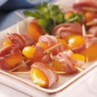 Prosciutto-Wrapped Apricots image