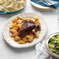 Slow-Cooked Lamb with Lemon and Oregano image