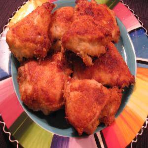 Tater-dipped Oven Fried Chicken image