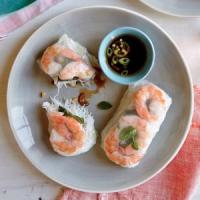 Shrimp Summer Rolls with Sesame-Soy Dipping Sauce Recipe - (4.5/5)_image