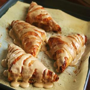 Puff Pastry Apple Pie Turnovers wApple Spice Glaze_image