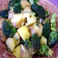 Hot Potato and Broccoli Salad image