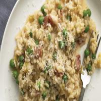 Leek, Bacon, and Pea Risotto_image