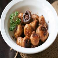 Pan-Fried Mushrooms with Ricotta Cheese_image
