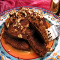 Gingerbread Pancakes (Healthy, Whole Wheat, and Low-Fat) image