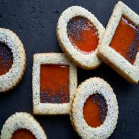 Blood Orange Poppy Seed Window Cookies image