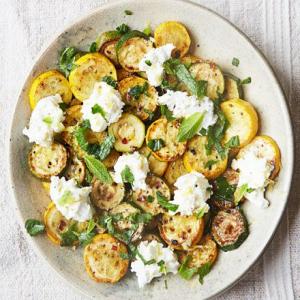 Courgettes with mint & ricotta_image
